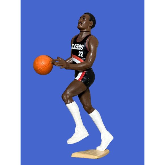 NBA Clyde Drexler Action Figure Portland Trail Blazers #22 Basketball Figure - Picture 7 of 11